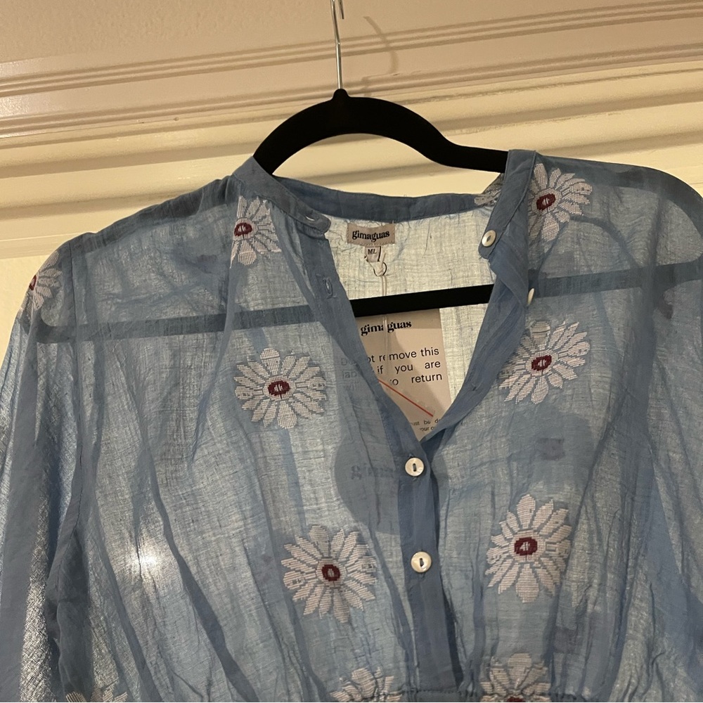 Gimaguas Sari top- RARE & NWT - Picture 5 of 5